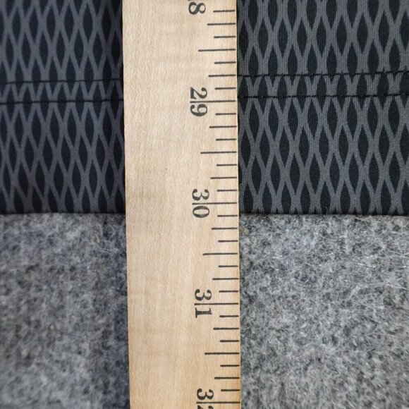 Footjoy Polo Medium Black Geometric Print Spread Collar Hunt Valley Country Club - Picture 6 of 7